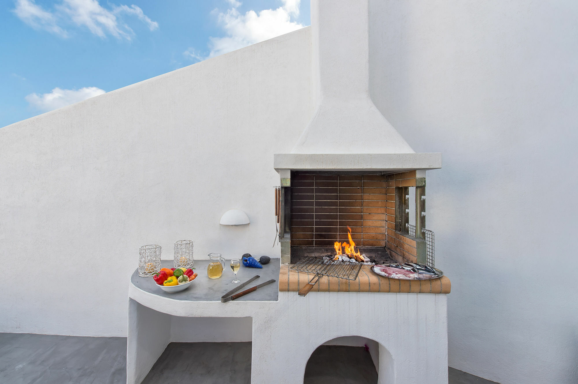 White Cave Private Villa Pyrgos Kallistis Екстер'єр фото