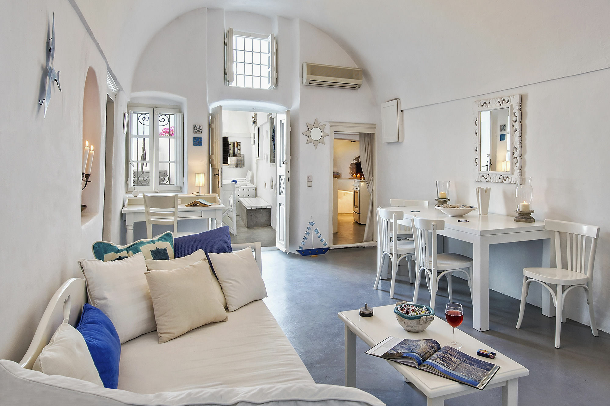 White Cave Private Villa Pyrgos Kallistis Екстер'єр фото
