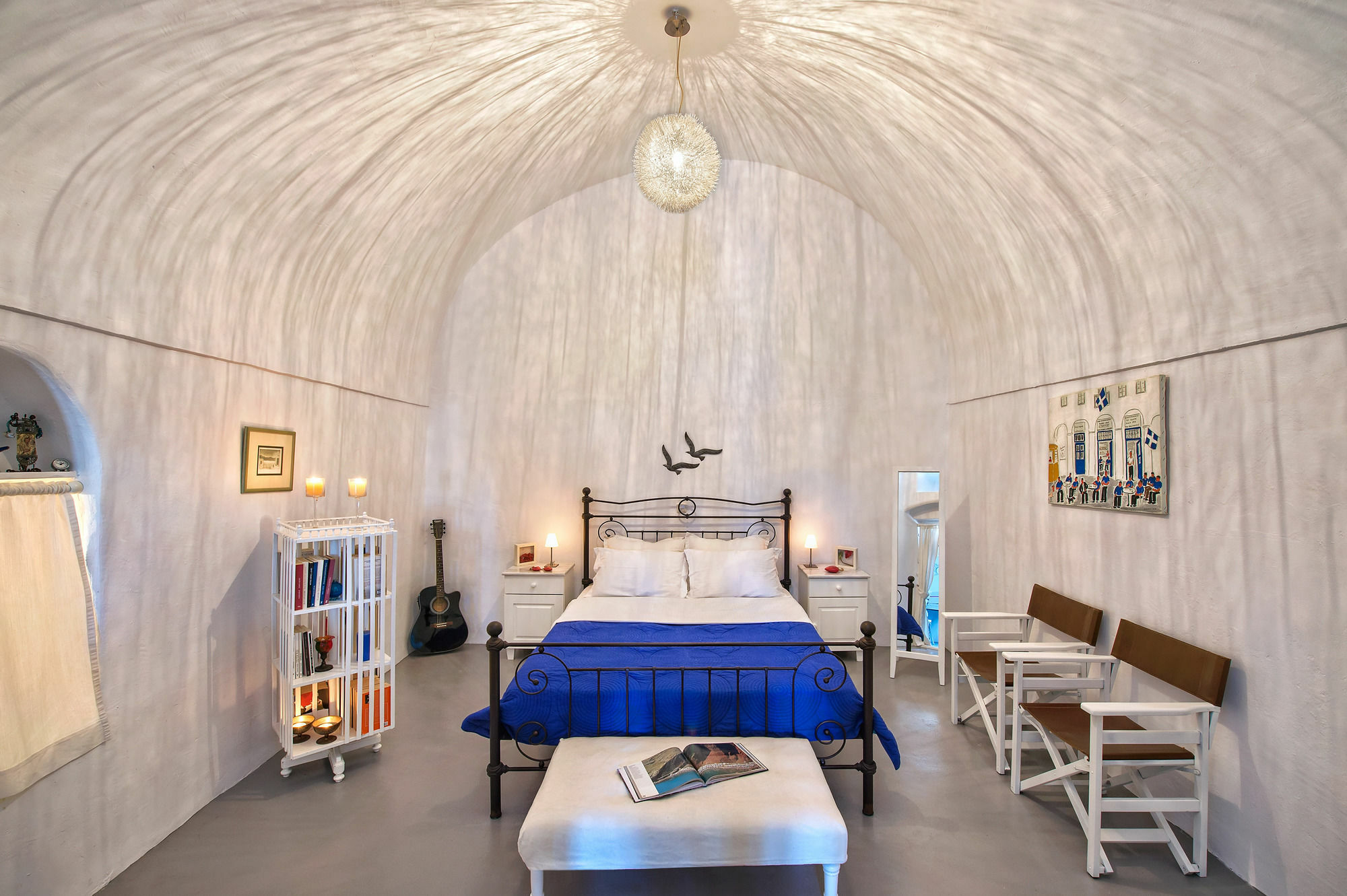 White Cave Private Villa Pyrgos Kallistis Екстер'єр фото