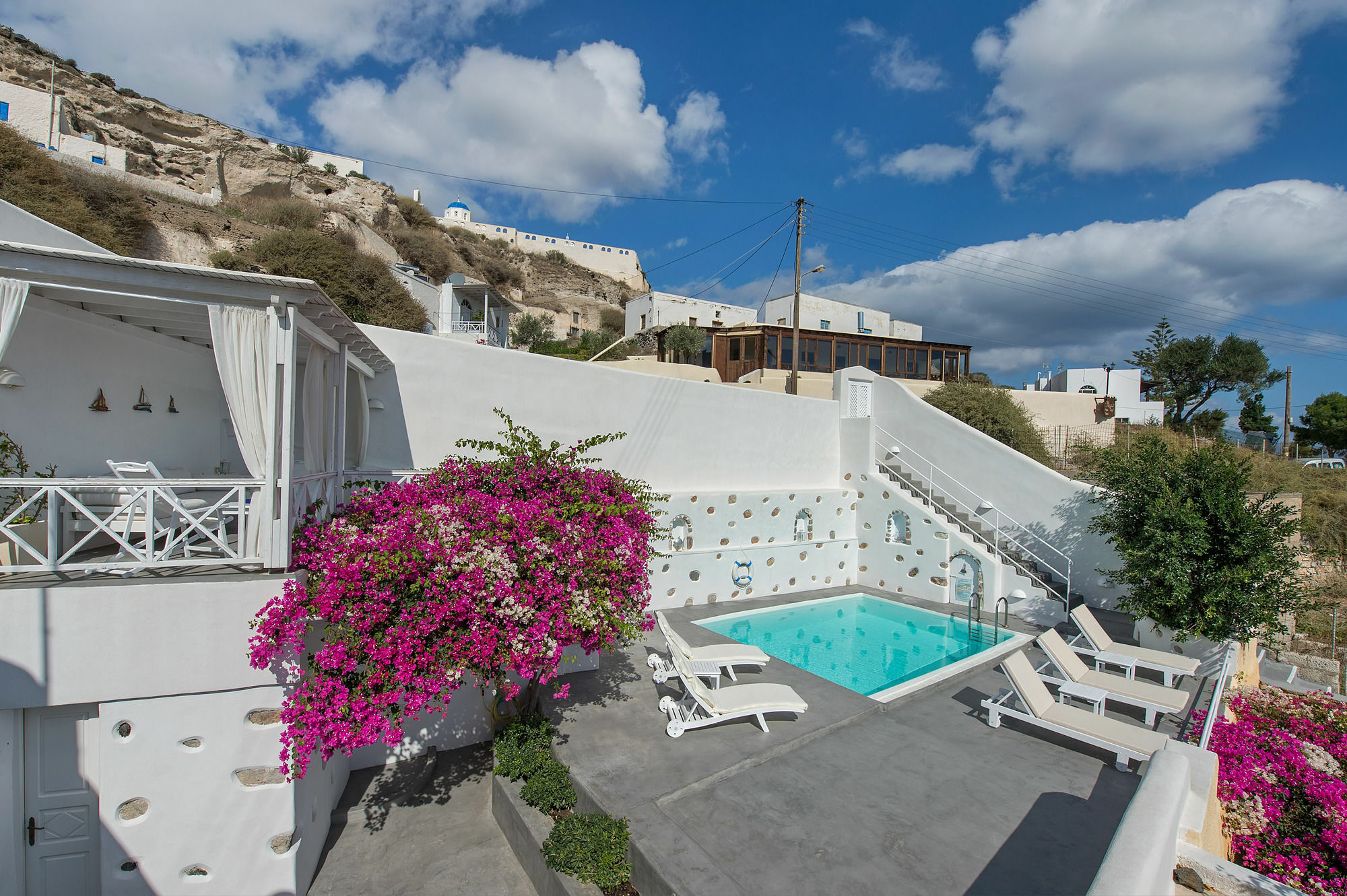 White Cave Private Villa Pyrgos Kallistis Екстер'єр фото